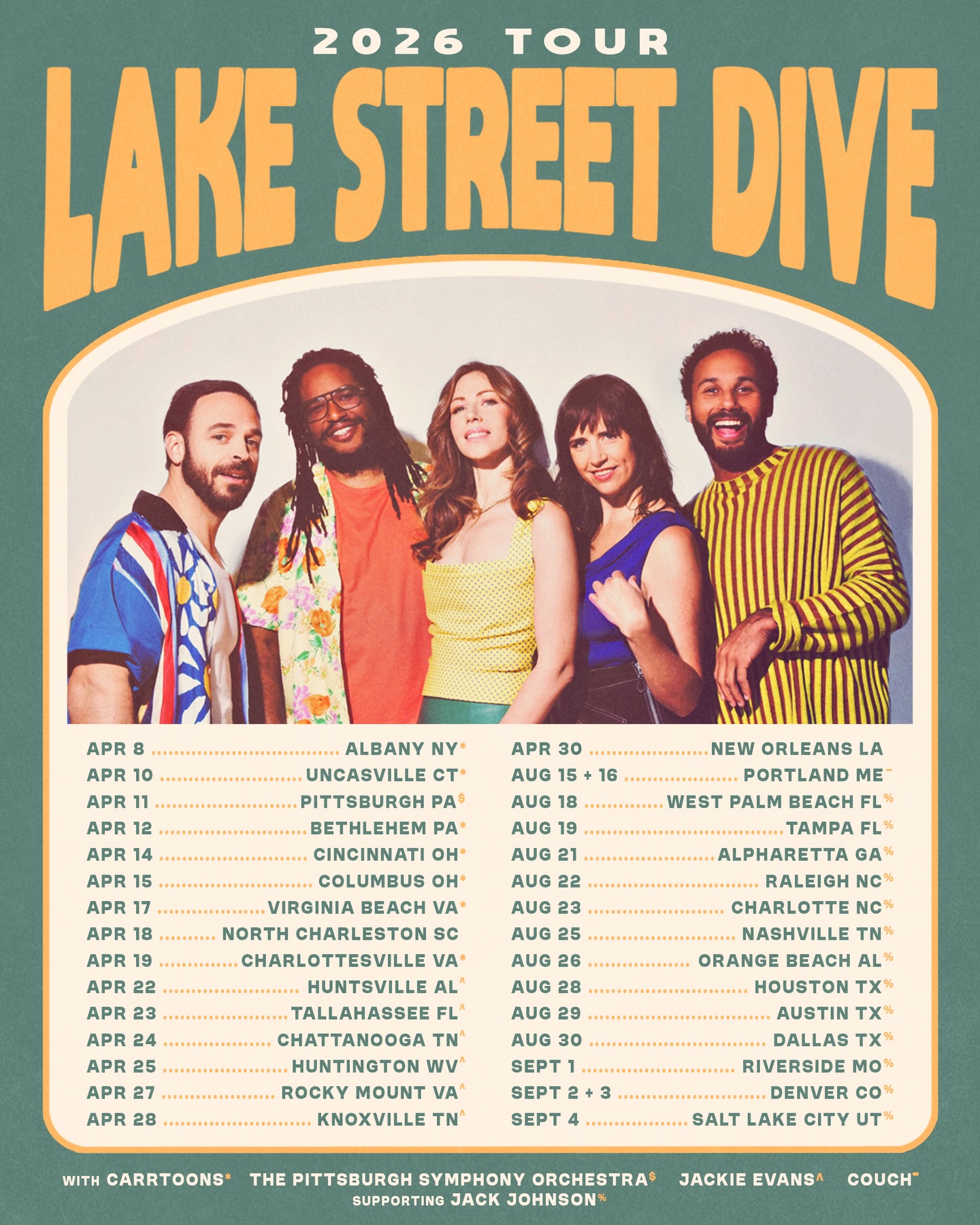 Jackie Evans God Has A Hitman Tour Poster 2026